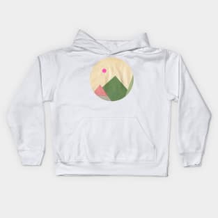 Paper Mountains 8 Kids Hoodie